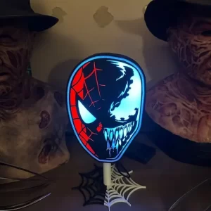 Devotech Şimşek Mcqueen Araba Led Işıklı Lightbox Masa Lambası