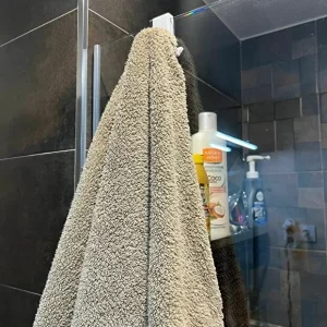 Devotech Duşakabin Askısı, Banyo Askısı 4 Adet Büyük Boy