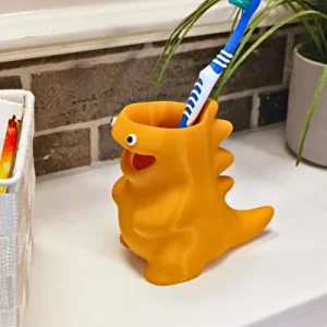 Devotech Çocuk Diş Fırçalık ve Diş Fırçası Kabı – Hijyenik, Su Geçirmez, Sevimli Banyo Organizer