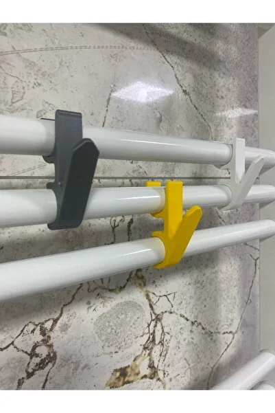 Devotech Havlupan Askısı, Havlupan Askılık, Bornoz Askısı, Banyo Askısı 4 Adet