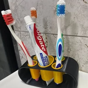 Devotech Siyah Diş Fırçası Kabı Ve Diş Fırçalık