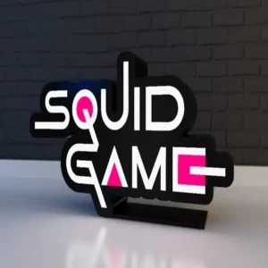Devotech SQUID GAME led ışıklı masa lambası
