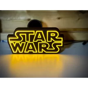 Devotech Star Wars Led Işıklı Lightbox Masa Lambası