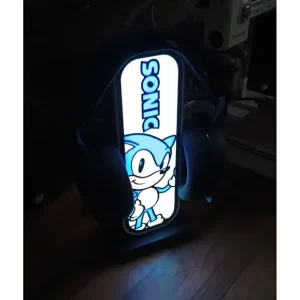 Devotech Sonic LED Işıklı Oyuncu Kulaklık Standı ve Masa Üstü Kulaklık Standı