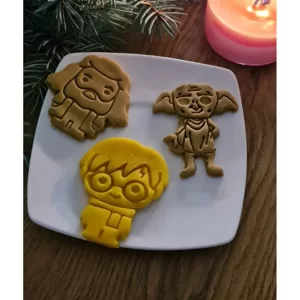 Devotech Harry potter kurabiye kalıbı Ve hamur kesme aparatı 3 Adet