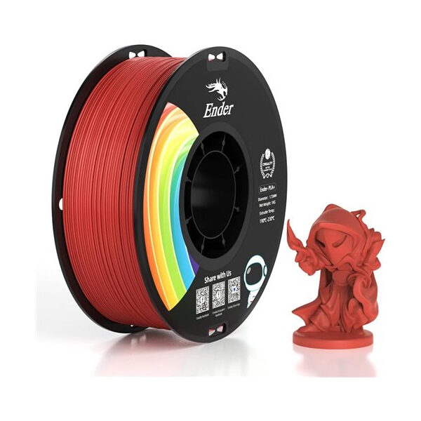 Creality Ender Fast Kırmızı Pla Filament 1.75mm 1kg