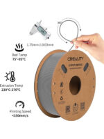 Creality Hyper Abs gri Filament 1.75mm 1kg - Görsel 3