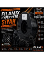 Filamix Hyper Petg Siyah Filament 1.75mm 1kg - Görsel 4